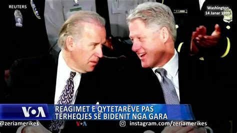 Reagimet E Qytetar Ve Pas T Rheqjes S Presidentit Biden Nga Gara