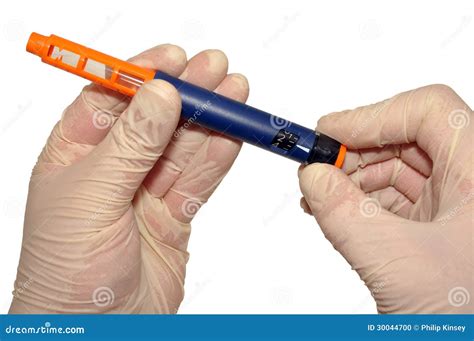 De Diabetes Pen Van De Insuline Stock Foto Image Of Chirurgisch