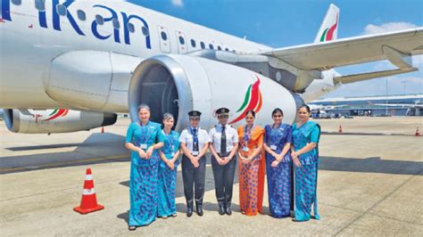 Srilankan Celebrates ‘power Of Women With All Female Crew Flight