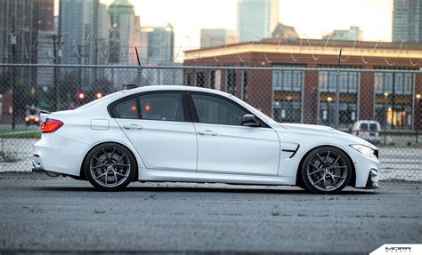 Alpine White Bmw F M On Morr Wheels Bmw F Bmw F M Bmw