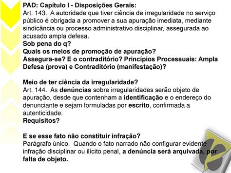 Regime Jur Dico Dos Servidores P Blicos Lei Aula Ppt