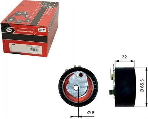 Mechanizm rozrządu Gates Rolka Napinacza Paska Rozrządu 531071010 555