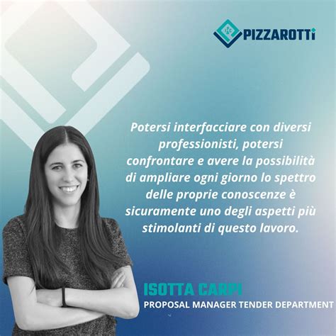 People First Conosciamo Il Primo Volto Di Impresa Pizzarotti Impresa