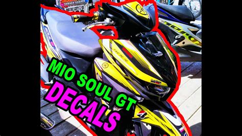 Mio Soul I Gt Decals Sticker Design Youtube