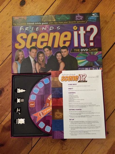 Original FRIENDS SCENE IT? DVD Board Game - 2005 - 100% Complete - Excellent | #1811038009