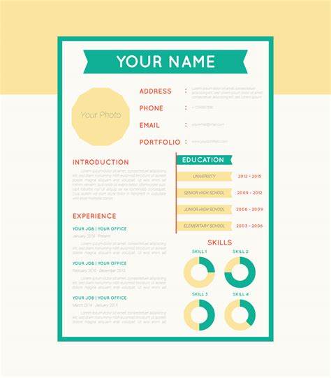 Iconic Corporate Resume Vectors 179877 Vector Art At Vecteezy