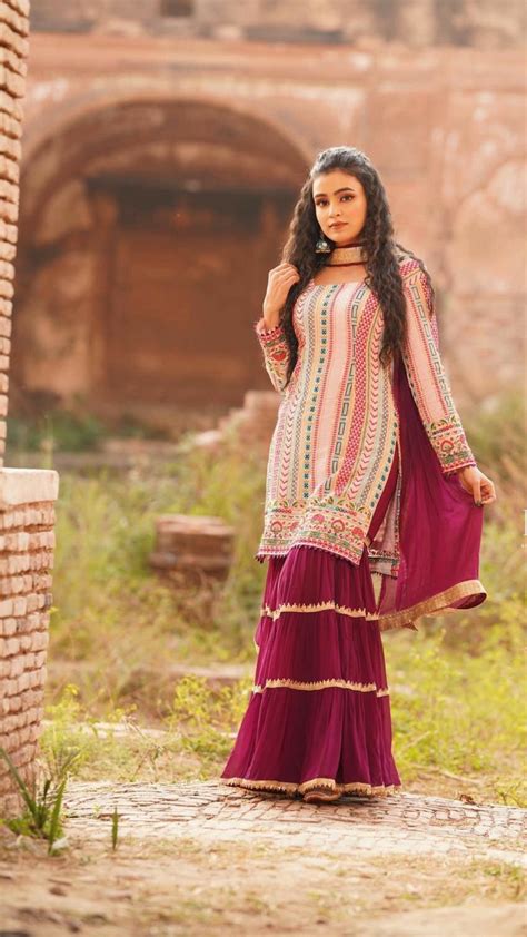 Sharara Suit Design Latest Sharara Gharara Suit Design Sharara