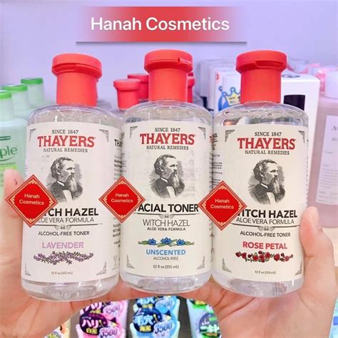 N C Hoa H Ng Thayers Alcohol Free Witch Hazel Toner Ml Shopee