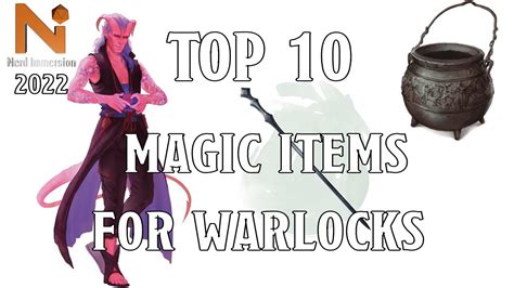 Top 10 Magic Items For Warlocks In D D 5e Nerd Immersion YouTube