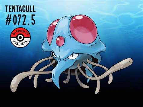 In-Progress Pokemon Evolutions | #072.5 - Tentacool drift in shallow ...