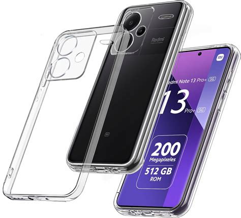 Etui do Xiaomi Redmi Note 13 PRO PLUS 5G SZKŁO CLEAR CASE WZMACNIANE