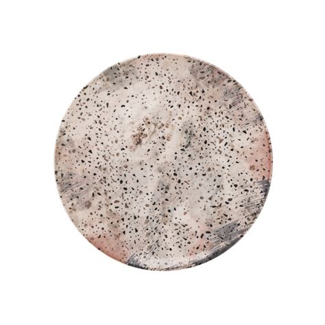 Plato Postre 19 Cms Terrazzo Dec 5602 Loymil SA