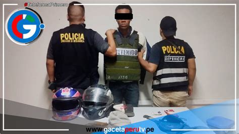 Tumbes Desarticulan Banda Criminal Y Detiene En Flagrancia A Su