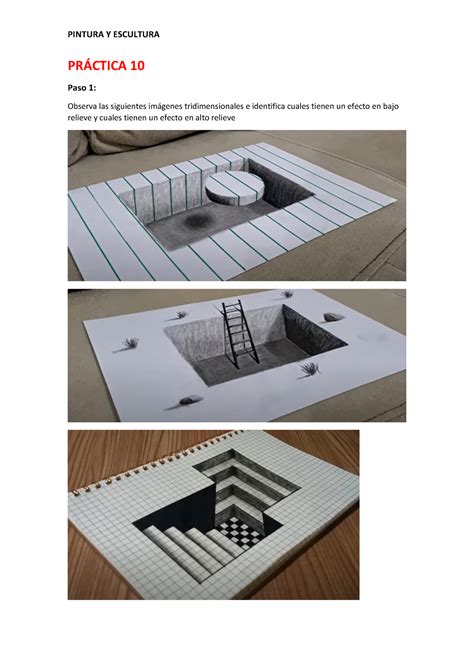 Tarea 10 Alto Y Bajo Relieve PRCTICA 10 Paso 1 Observa Las