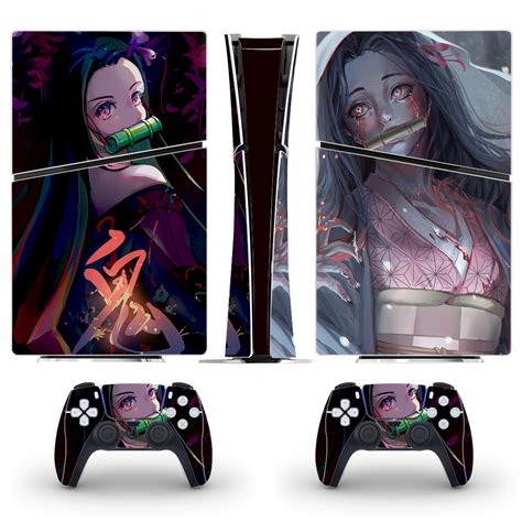 Demon Slayer PS5 Slim Skins Sticker Decal - ConsoleSkins.co