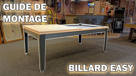 TUTO MONTAGE BILLARD EASY YouTube