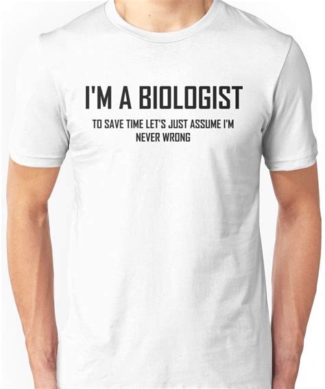 Im A Biologist Funny Biology Joke Essential T Shirt For Sale By The