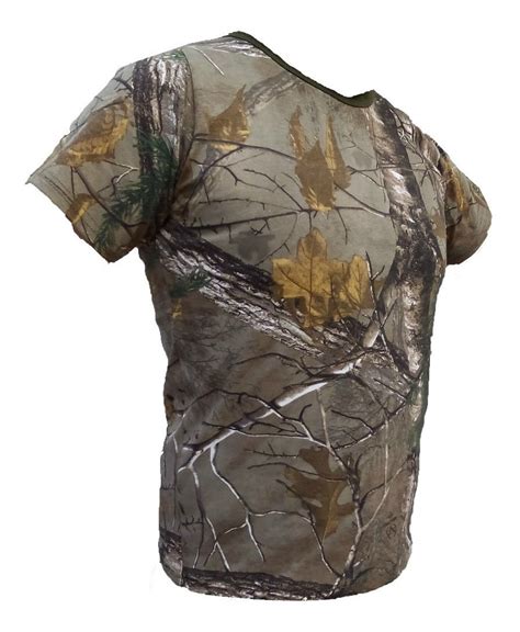 Camisa Playera Caceria Caza Camuflaje Profesional Hoja 220 00 En