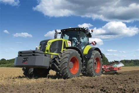 Claas Axion Series Of Large Tractors Tractors Generation