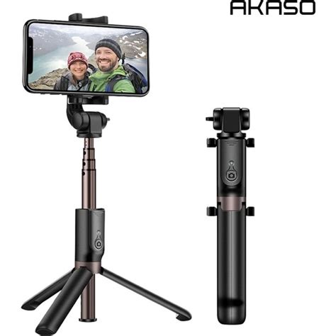 Ganbao Beyaz Akaso Selfie Sopa Telefon Tripod Derece Fiyat