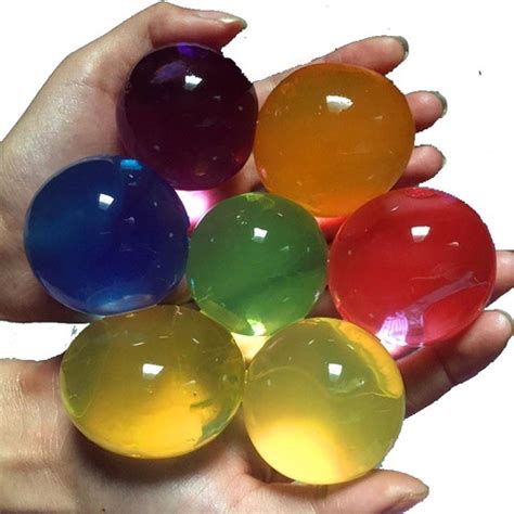 9 Bolinhas Gel Orbeez Orbis Orbes Grande Gigante Cresce Água MercadoLivre