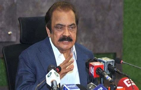 Govt Making All Out Efforts To Steer Pakistan Out Of Crises Sanaullah