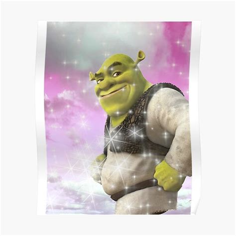 Sexy Shrek Fan Sexy Shrekcam Poster By Ramelwoodsart Redbubble