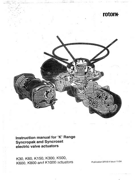 Actuator Manual Rotork | PDF