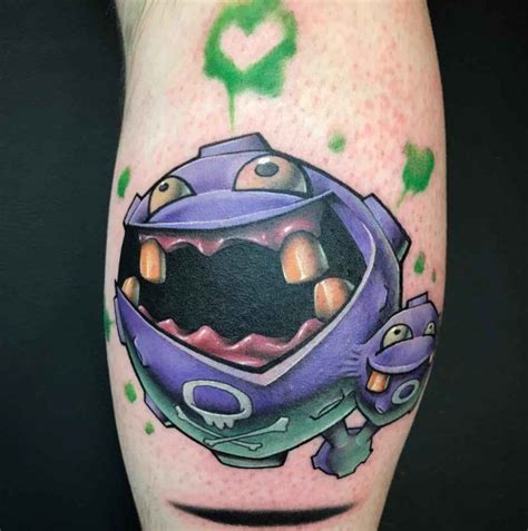 Pokemon Tattoo Weezing Best Tattoo Ideas Gallery Tatuajes Pokemon