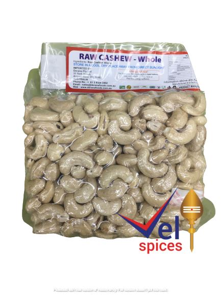 Buy Derana Royal Cashew Whole 500g Online Melbourne Velspices Australia