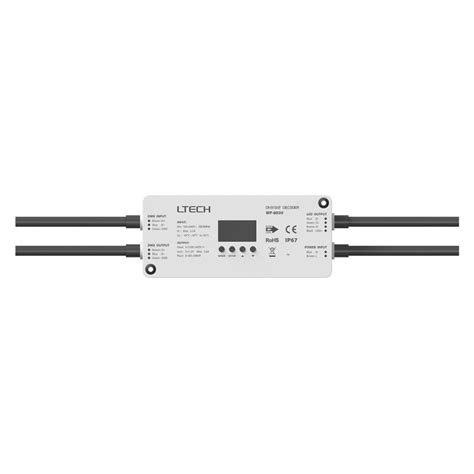 Waterdichte Hoogspanning LED Decoder DMX RDM 3x1 2A WP 803H