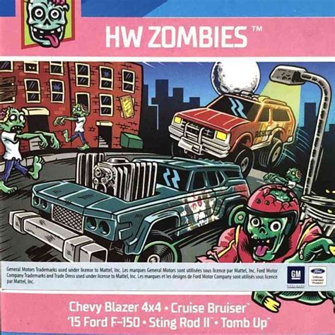 Jual Hot Wheels Gift Pack 5 Hw Zombies 2020 Chevy Blazer Ford F150 Di Seller DENTA TOYS