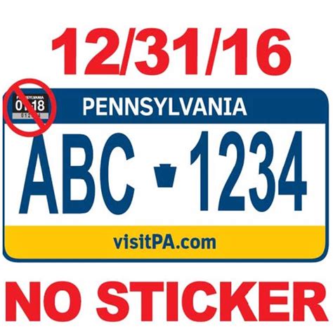 No More Stickers From Penndot