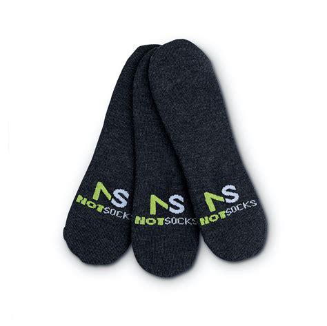 Notsocks™ Sockless Socks Adult Insole Covers 3 Pack