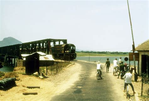 Tuy Hoa 1970 The Bridge Going Into Tuy Hoa Historic Vietnam