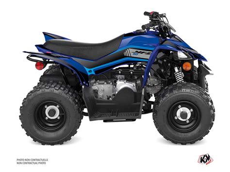 Kit Déco Quad Corporate Yamaha 50 YFZ Bleu Kutvek