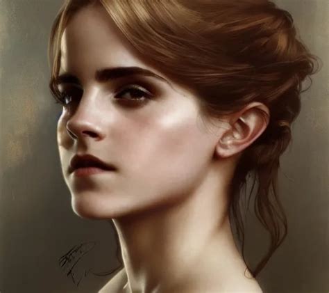 Photography Of A Sensual Emma Watson With Bondage Stable Diffusion