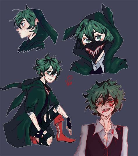 Villain Deku By Akaimikasa On Deviantart Villain Deku Villain