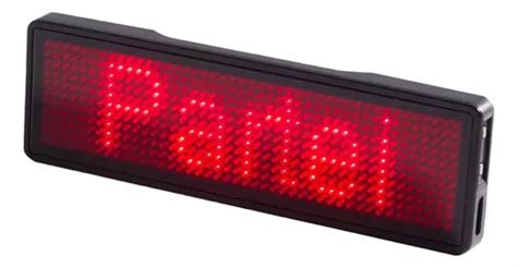 Letrero Led Programable Para Coche Cartelera Control Rojo Meses Sin