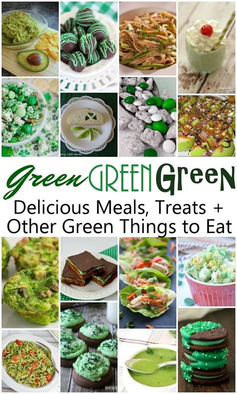 16 Delicious GREEN Recipes and Block Party - Rae Gun Ramblings