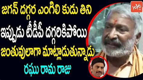 Minister Peddireddy Ramachandra Reddy Sensational Comments On Raghu