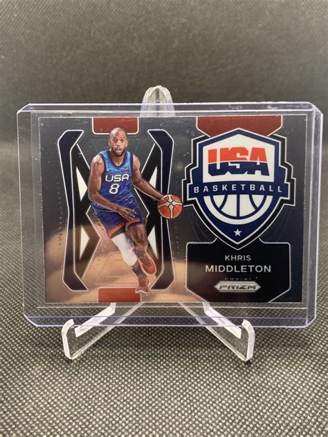 Panini Prizm Basketball Khris Middleton Silver Usa Basketball