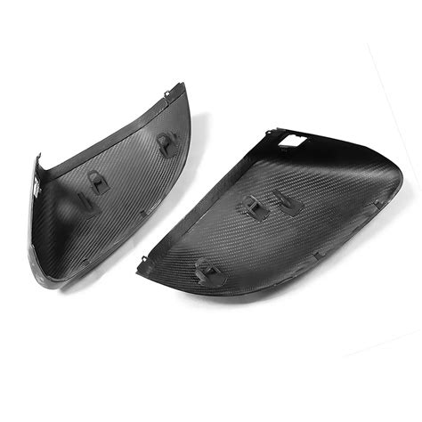 Replacement Rearview Side Mirror Covers Cap For Audi 18 22 Q8 Rsq8 Lamborghini Urus Dry Forged