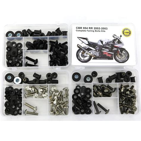 Fairing Bolt Kit Body Screws Clips For Honda Cbr Rr