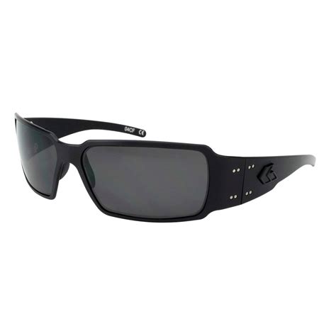 Gatorz Boxster Blackout Sunglasses With Polorized Lens