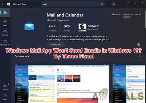 Windows Mail App Wont Send Emails Try These Fixes