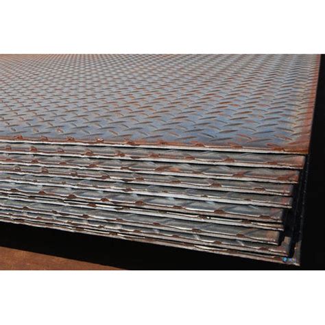 Hot Rolled Stainless Steel Chequered Plates Thickness Mm At