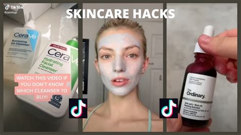 Tiktok Skincare Hacks Tiktok Compilation 2021 Youtube