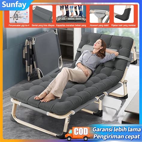 Jual Kursi Santai Tempat Tidur Lipat Kursi Malas Folding Bed Kursi