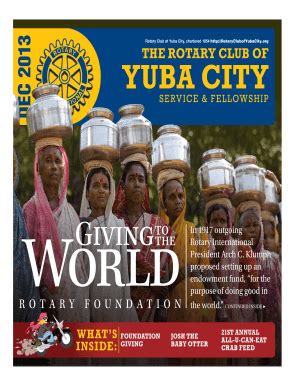 Fillable Online Clubrunner Rotary Club Of Yuba City Chartered 1954